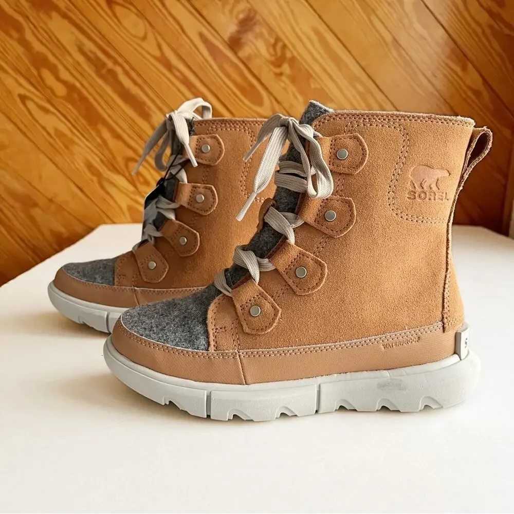 SOREL Explorer II Next Joan Boot Waterproof Tawny Buff Moonstone